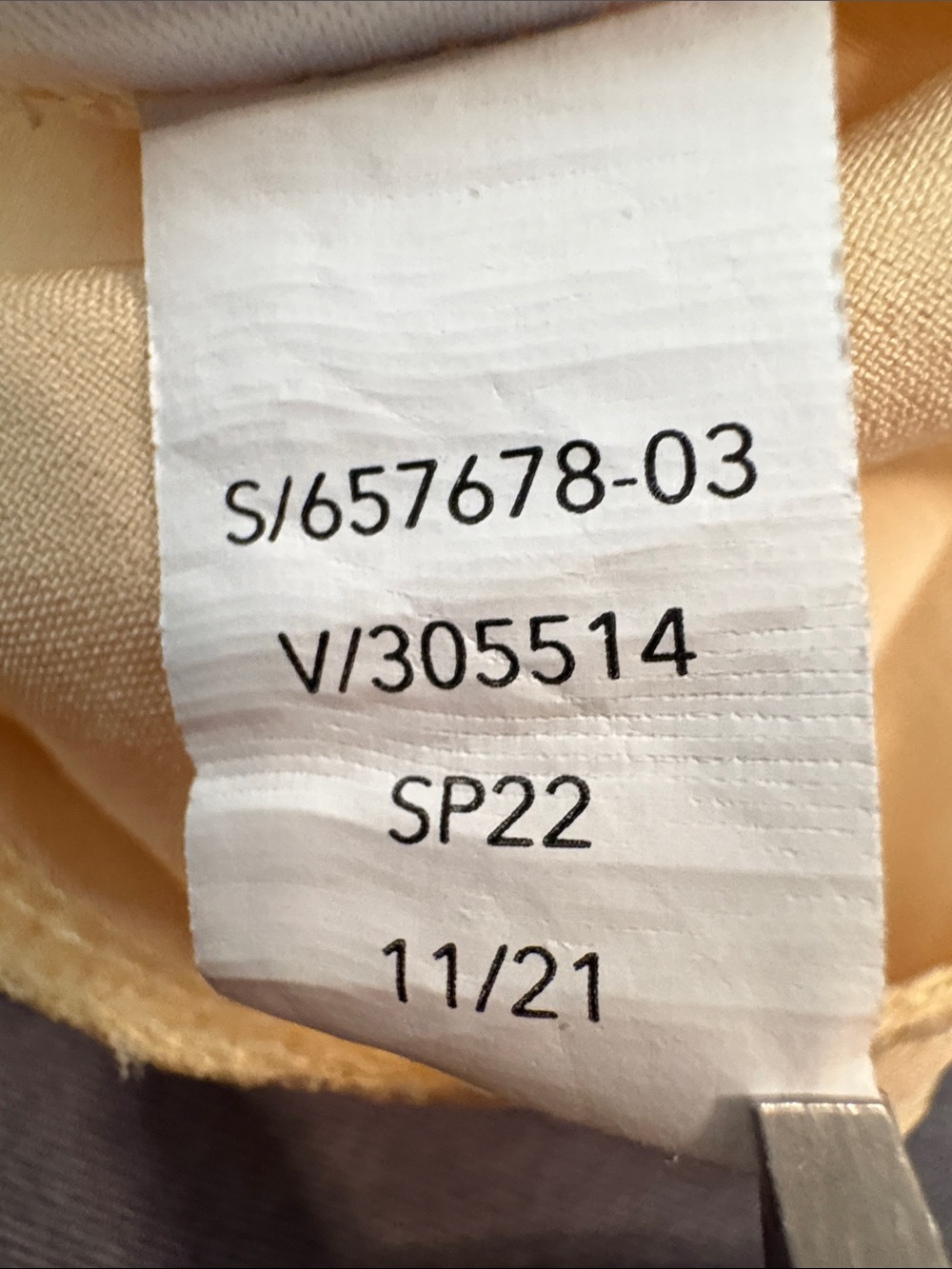 Athleta Brooklyn Skort Size 10 Vibrant Lunaria Yellow - Picture 10 of 10